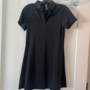 Outdoor Voices Black Button Down Shirt
